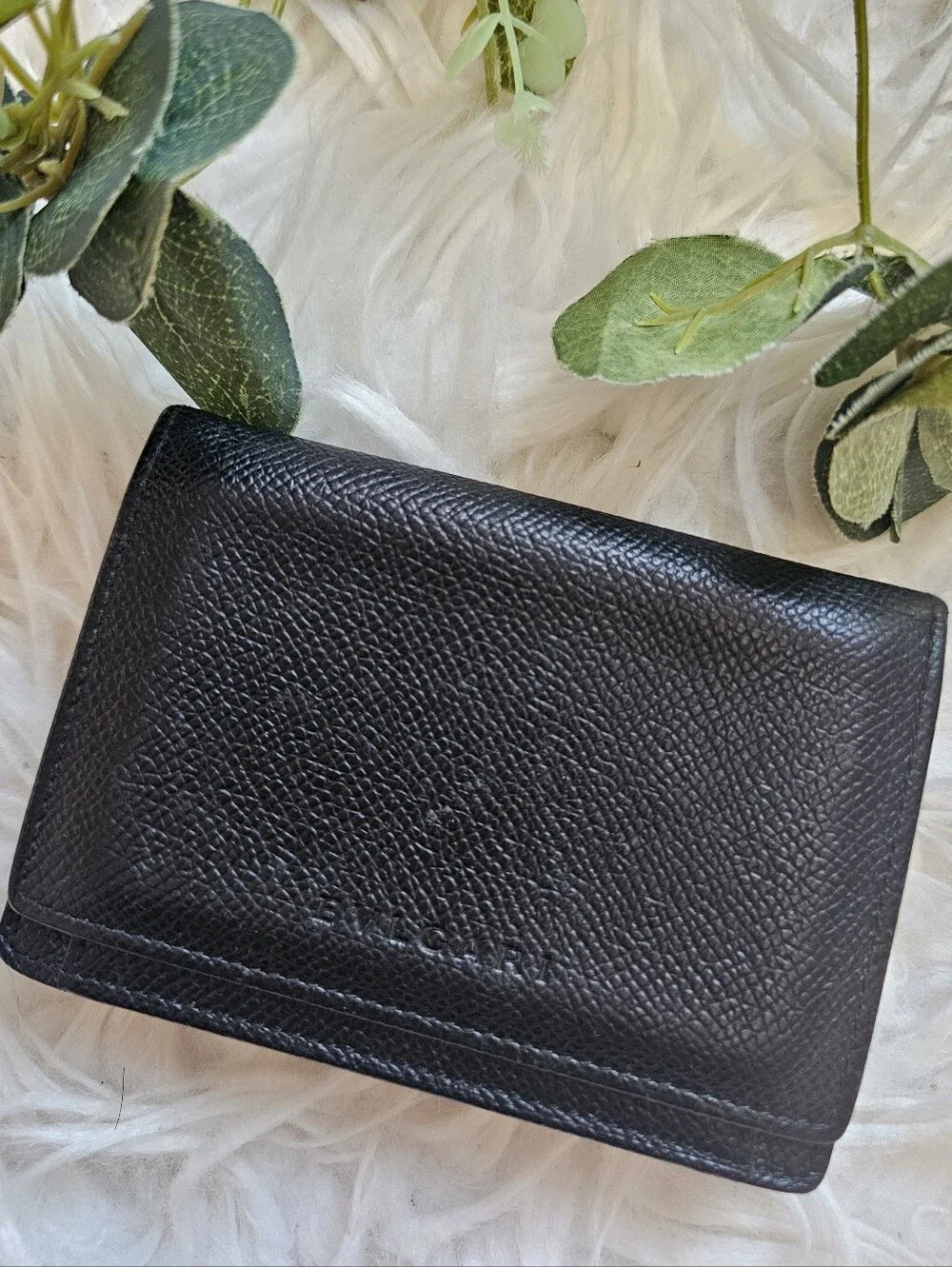 BVLGARI BIFOLD WALLET/CARD HOLDER